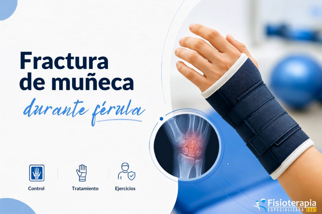 FRACTURA DE MUÑECA DURANTE FÉRULA
